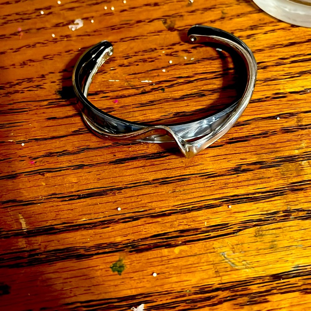 Grey marbled bracelet